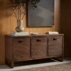 West Elm Grooved Media Console (59")