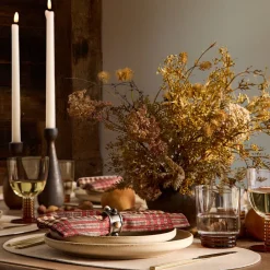 West Elm Grooved Stem Glassware