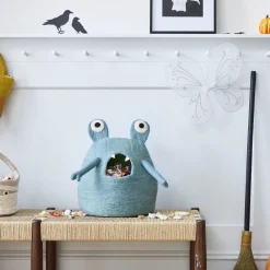 Kids West Elm Halloween Felt Monster Candy Bowl