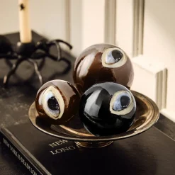 West Elm Halloween Frankenstein Eye Bowl Fill (Set of 3)