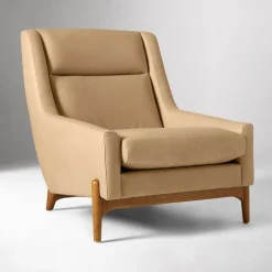 West Elm Hank Leather Chair