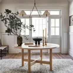 West Elm Hargrove Round Dining Table (48", 60")