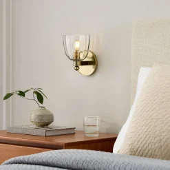 West Elm Hari 1-Light Glass Sconce (7.5")