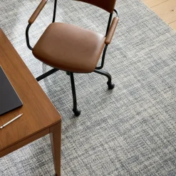 West Elm Heathered Basketweave Wool Rug