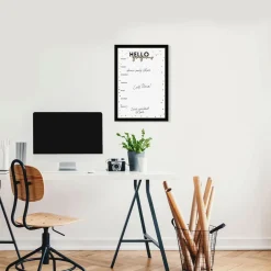West Elm Hello Gorgeous Planner Dry Erase Board