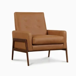 West Elm Henley Leather Chair
