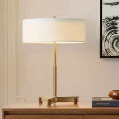 West Elm Hennings Fabric Table Lamp (20")