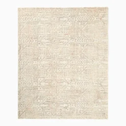 West Elm Hieroglyph Tufted Wool Rug