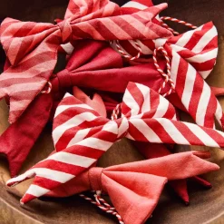 West Elm Holiday Bow Ornaments (Set of 10)