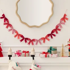 West Elm Holiday Bows Garland
