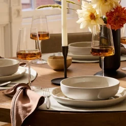 West Elm Horizon Lead-Free Crystal Red Wine Glass Sets