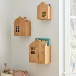West Elm House Wall Pockets (Set of 3)