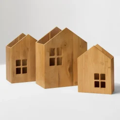 West Elm House Wall Pockets (Set of 3)