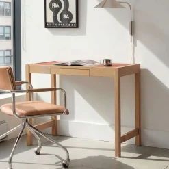 West Elm Hughes Mini Desk (36") - Blonde