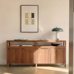 West Elm Hughes Open/Closed Storage Cabinet (66")