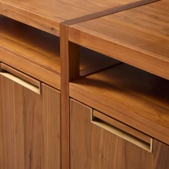 West Elm Hughes Open/Closed Storage Cabinet (66")