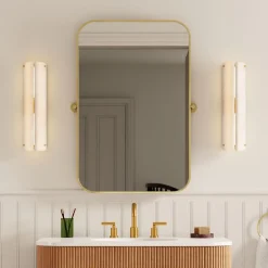 West Elm Hugo Alabaster Sconce (18")