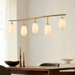 West Elm Imena 5-Light Chandelier (48")