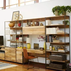 West Elm Industrial Modular Bookshelf (33")