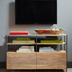 West Elm Industrial Modular Media Console (49")