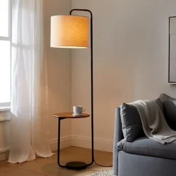 West Elm Industrial Shelf Floor Lamp (68")