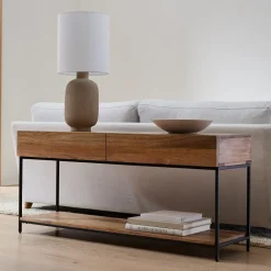 West Elm Industrial Storage Console (–)