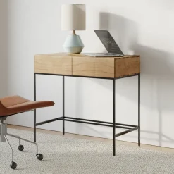 West Elm Industrial Storage Mini Desk (30")
