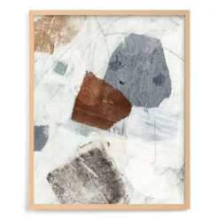West Elm "In Time" Framed Wall Art by Minted for