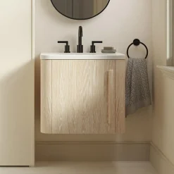 West Elm Isley Single Floating Bathroom Vanity (–)