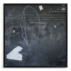 West Elm It's Never Just Black and White Framed Wall Art by Minted for