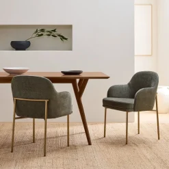 West Elm Jack Metal Dining Arm Chair