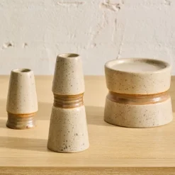 West Elm Jesse Ceramic Candleholders