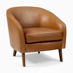 West Elm Jonah Leather Chair