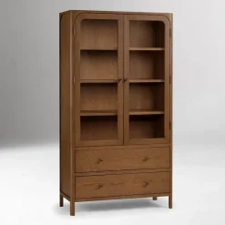 West Elm Joplin Tall Glass Cabinet (39")