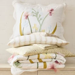 West Elm Joseph Altuzarra Vines Stripe Pillowcase Set