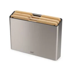 West Elm Joseph & Joseph Folio Steel Bamboo Cutting Boards (Set of 3)