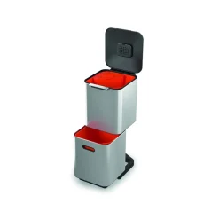 West Elm Joseph & Joseph Totem Compact Waste & Recycling Bin (10.6 Gallon)