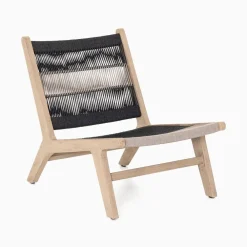 West Elm Julian Outdoor Rope Lounge Chair