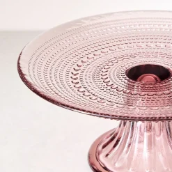 West Elm Jupiter Beaded Glass Cake Stand