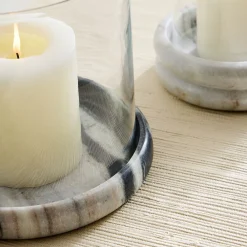 West Elm Kali Marble Hurricanes