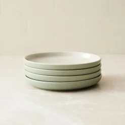 West Elm Kaloh Stoneware Salad Plate Sets