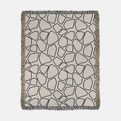 West Elm Karbon Market Cotton Raffe Throw