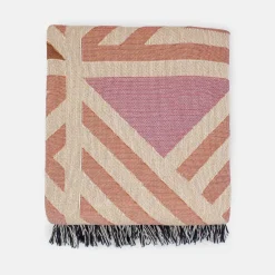 West Elm Karbon Market Cotton Signet Throw