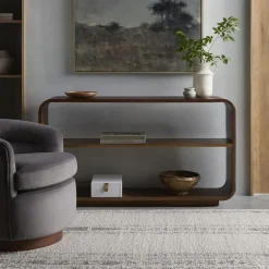 West Elm Karin Waterfall Console Table (58")