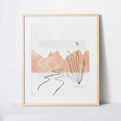 West Elm Kate Arends Framed Print - Santa Fe