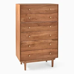 West Elm Keira Solid Wood 6-Drawer Dresser (34")