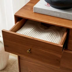West Elm Keira Solid Wood Narrow 7-Drawer Dresser (48")