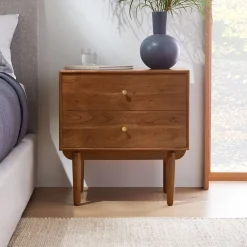 West Elm Keira Solid Wood Nightstand (25")