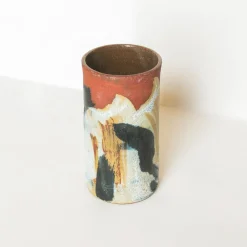 West Elm Keraclay Cylinder Vase