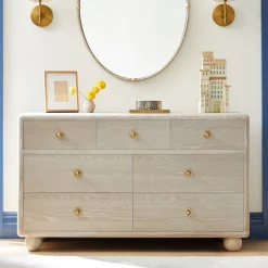 Kids West Elm Kids Joseph Altuzarra Sphere Foot 7-Drawer Dresser (56")